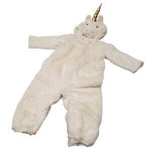 Pottery Barn Kids Baby Toddler Unicorn Costume Halloween Size 12-24 Months